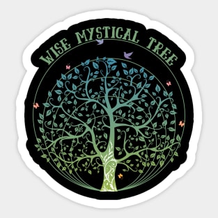 WISE MYSTICAL TREE Sticker